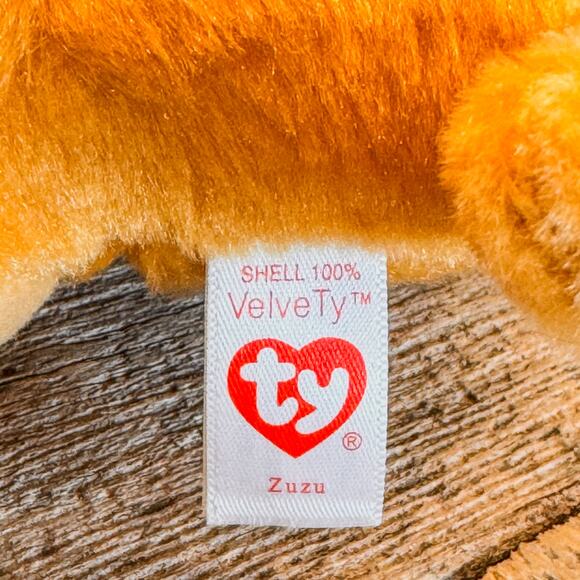 NWT-Pair of 2022 Dog TY Beanie Boos, Izzy the Pug Dog & Zuzu the Tan Dog, 6" - Picture 9 of 9